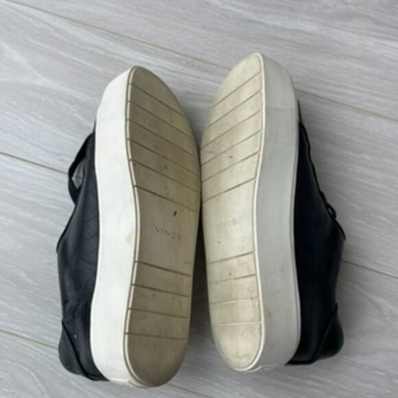 Vince Benfield Leather Platform Sneaker - Picture 4 of 4